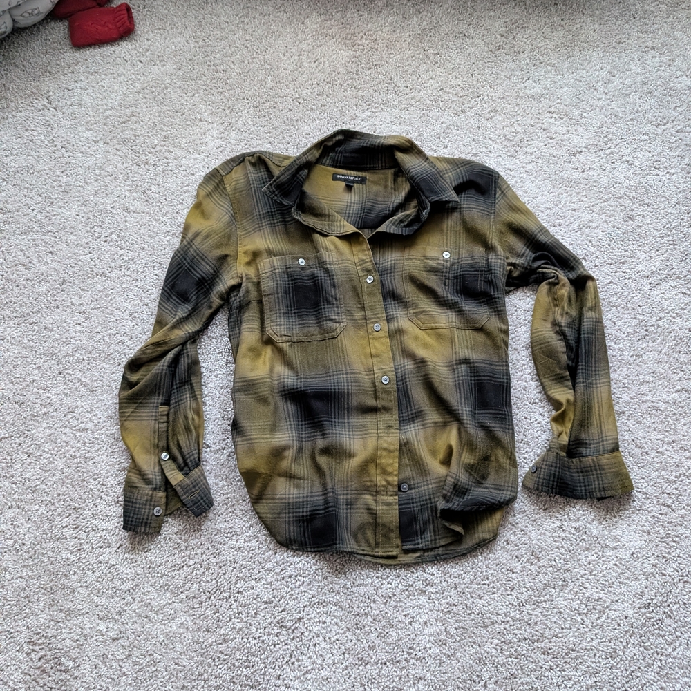 Banana Republic Plaid Shirt